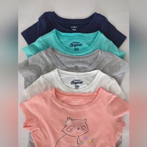 Bundle of 5 short sleeve tees - 18m